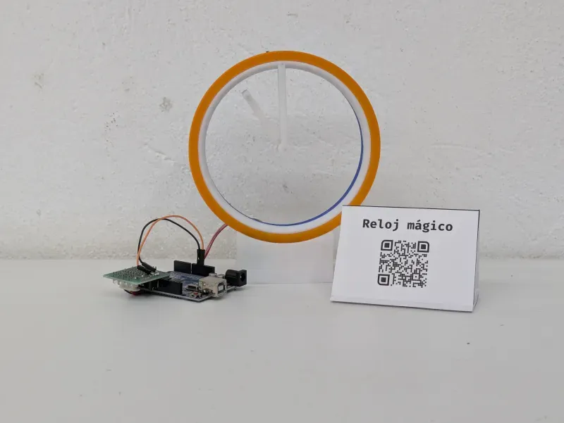 Magnetic Levitation Clock